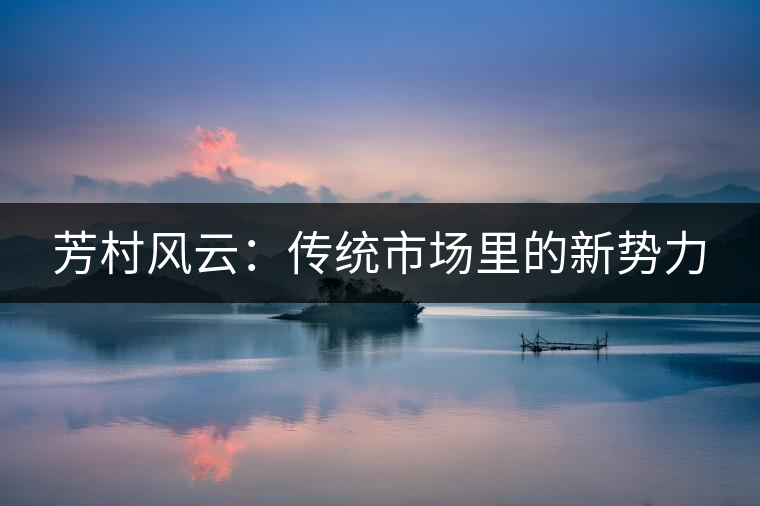 芳村風云：傳統(tǒng)市場里的新勢力