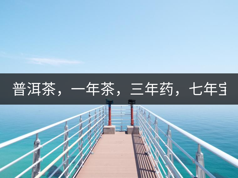 普洱茶，一年茶，三年藥，七年寶2020年為自己存點(diǎn)好茶