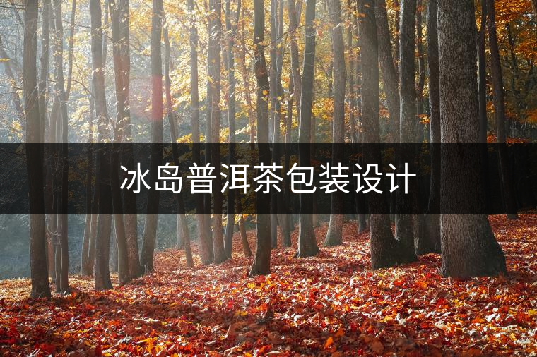 冰島普洱茶包裝設(shè)計(jì) 冰島普洱茶包裝設(shè)計(jì)