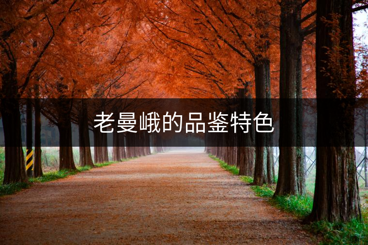 老曼峨的品鑒特色