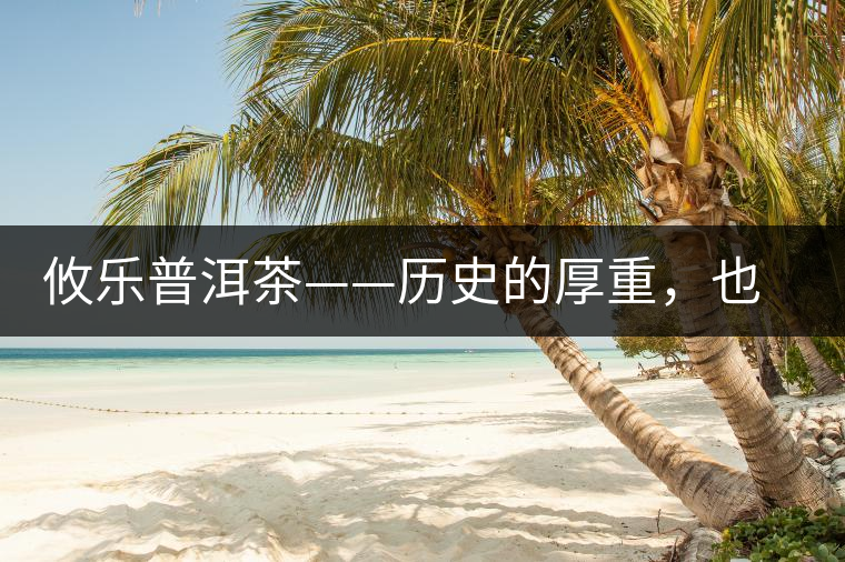 攸樂(lè)普洱茶——?dú)v史的厚重，也藏不住山里的陣陣茶香