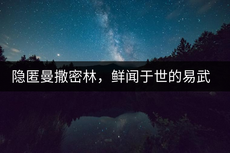 隱匿曼撒密林，鮮聞?dòng)谑赖囊孜湟簧饶ス艠?shù)茶