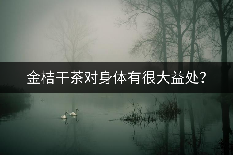 金桔干茶對(duì)身體有很大益處？