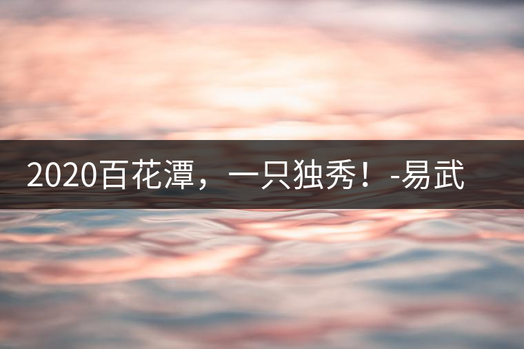 2020百花潭，一只獨(dú)秀！-易武中聘號(hào)