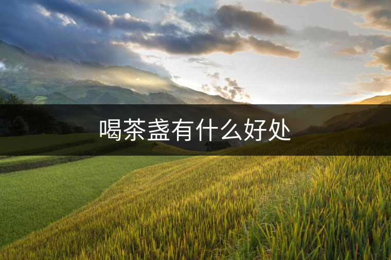 喝茶盞有什么好處 喝茶盞有什么好處