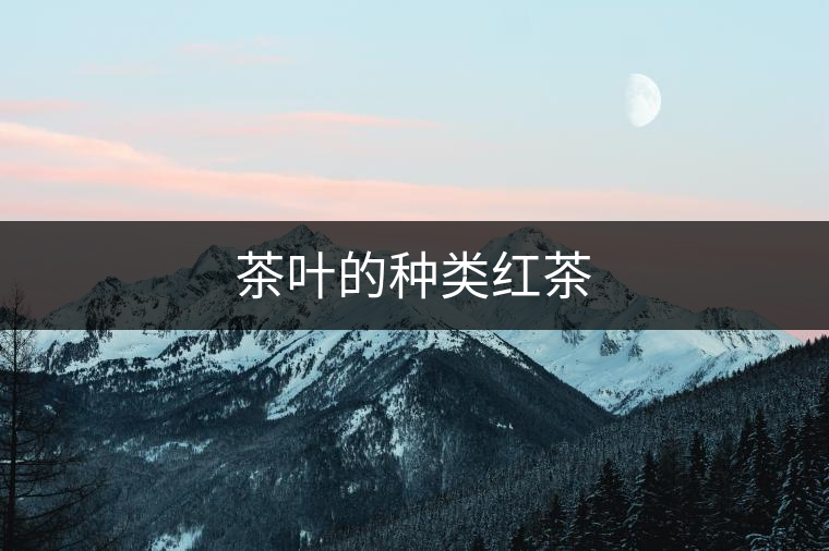 茶葉的種類紅茶 茶葉的種類紅茶