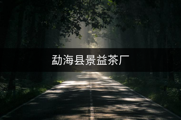 勐?？h景益茶廠