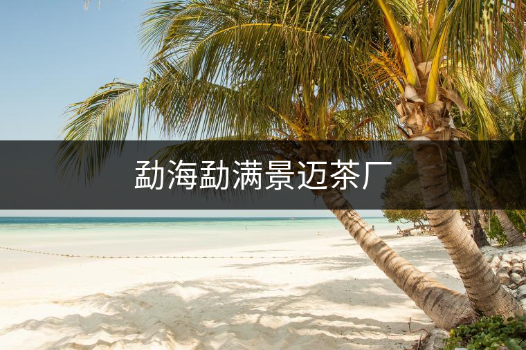 勐海勐滿景邁茶廠
