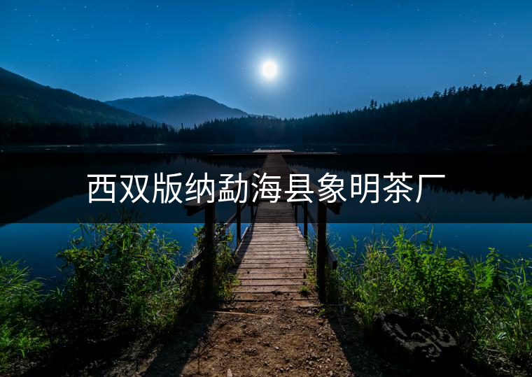 西雙版納勐?？h象明茶廠