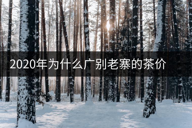 2020年為什么廣別老寨的茶價格這么貴名氣卻不是很大？-易武中聘號