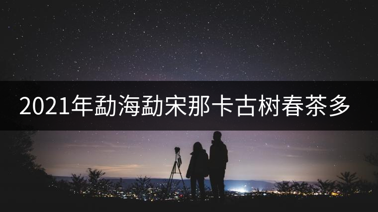 2021年勐海勐宋那卡古樹春茶多少錢一公斤？
