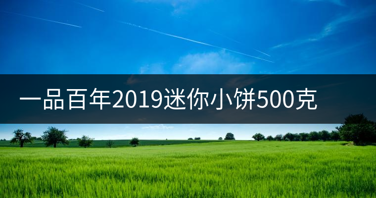 一品百年2019迷你小餅500克古樹生茶品質(zhì)好不好？