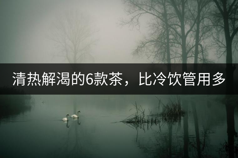 清熱解渴的6款茶，比冷飲管用多了！
