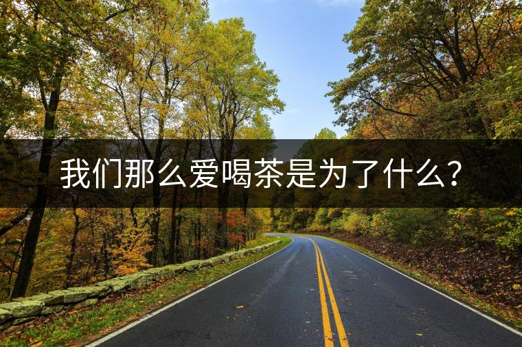 我們那么愛(ài)喝茶是為了什么？