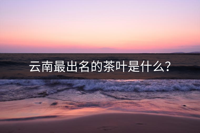 云南最出名的茶葉是什么？
