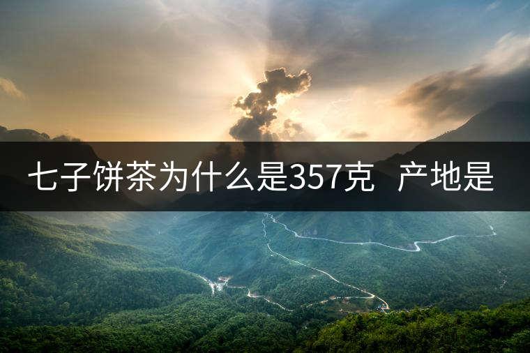 七子餅茶為什么是357克   產(chǎn)地是哪里？