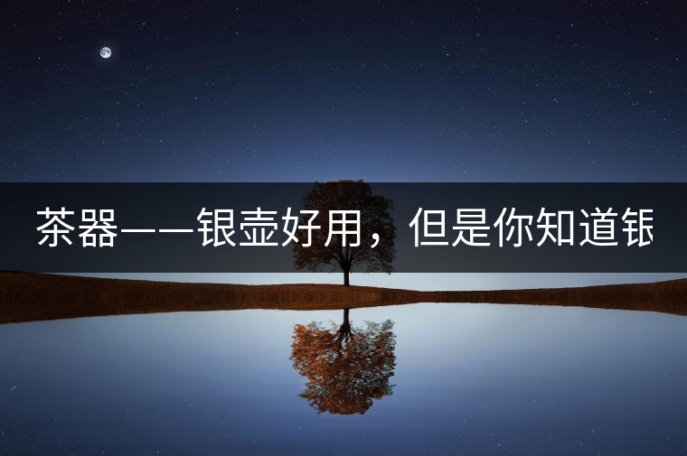 茶器——銀壺好用，但是你知道銀壺也需要保養(yǎng)嗎？