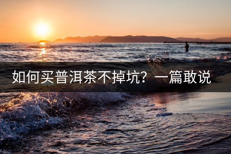 如何買(mǎi)普洱茶不掉坑？一篇敢說(shuō)真話的良心之作。