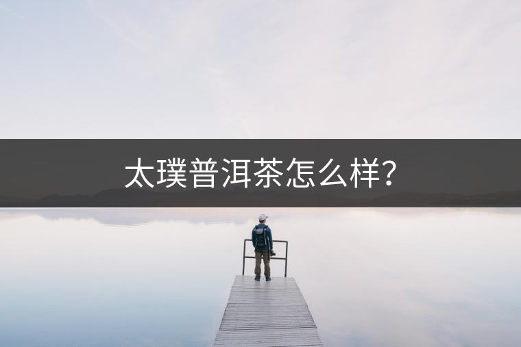 太璞普洱茶怎么樣？