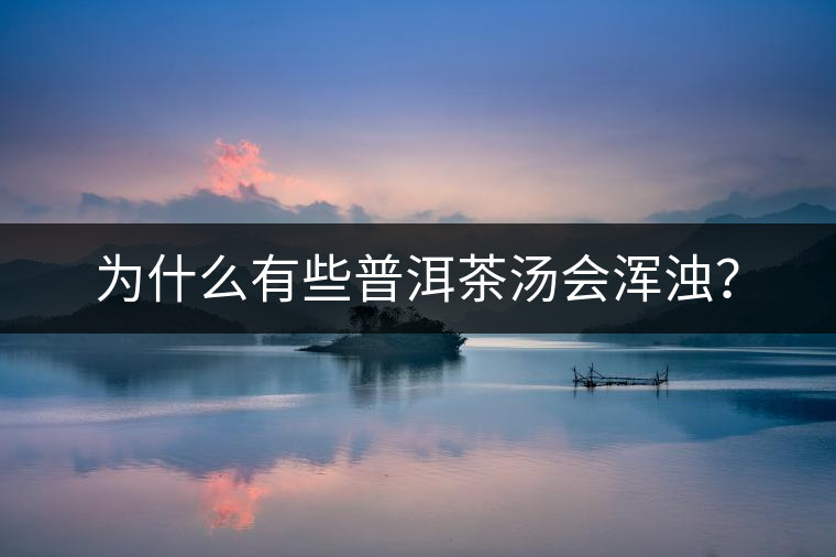 為什么有些普洱茶湯會(huì)渾濁？