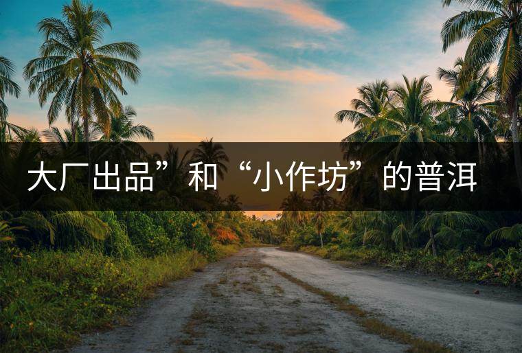 大廠出品”和“小作坊”的普洱茶，哪個(gè)更值得購(gòu)買(mǎi)？