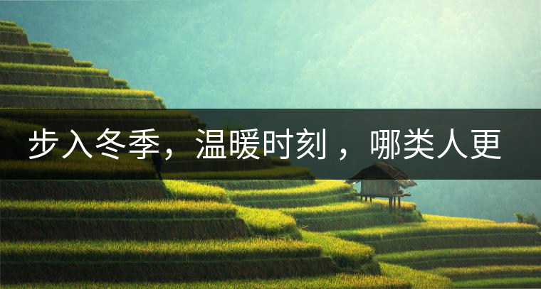 步入冬季，溫暖時(shí)刻 ，哪類人更適合 喝普洱熟茶