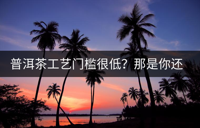 普洱茶工藝門檻很低？那是你還沒有參透工藝與自然之間的奧秘！