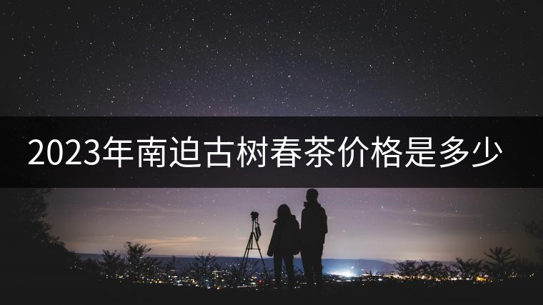 2023年南迫古樹(shù)春茶價(jià)格是多少？