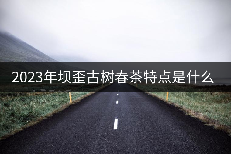 2023年壩歪古樹春茶特點(diǎn)是什么？