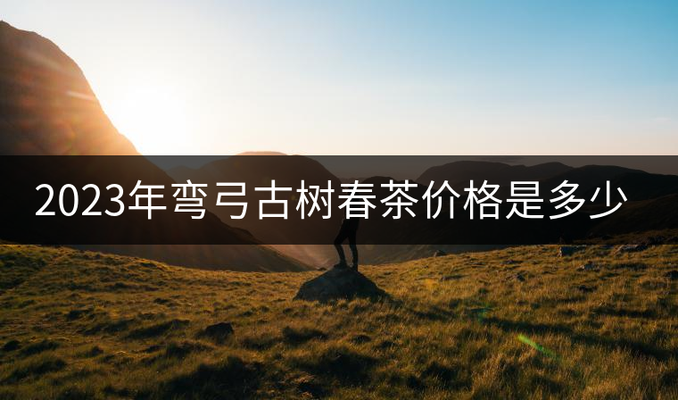 2023年彎弓古樹春茶價(jià)格是多少？