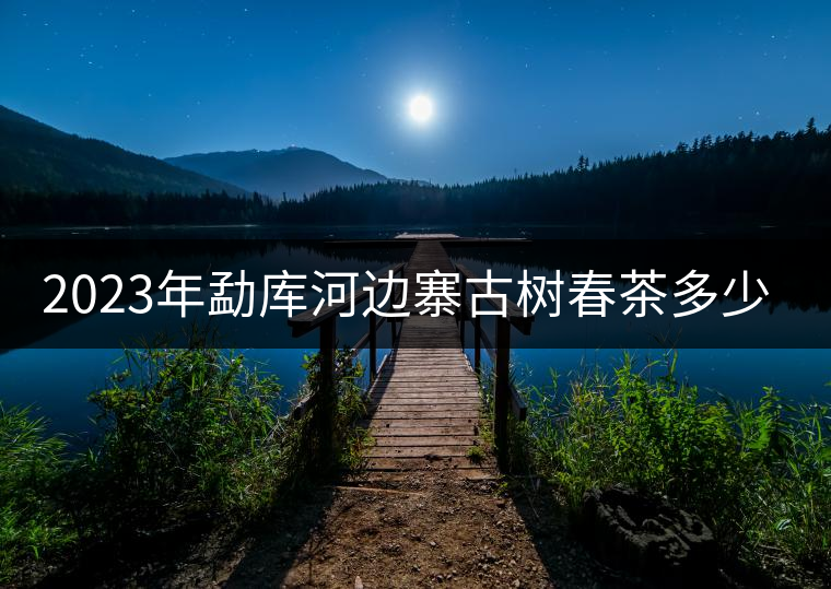 2023年勐庫河邊寨古樹春茶多少一公斤？