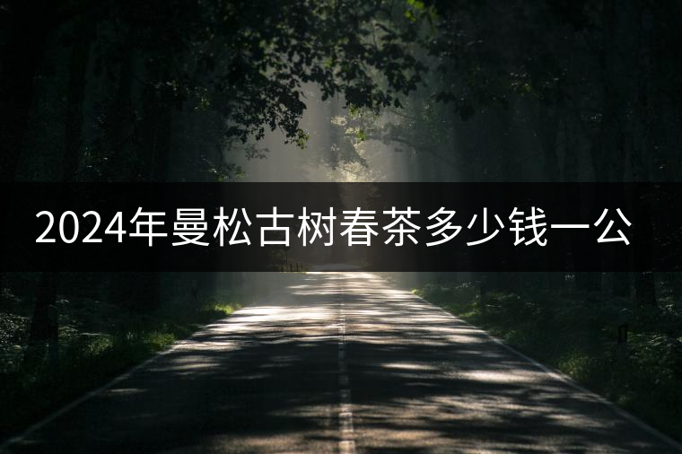 2024年曼松古樹春茶多少錢一公斤？