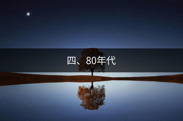 四、80年代