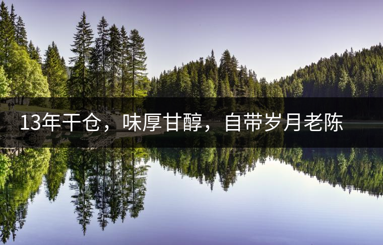 13年干倉，味厚甘醇，自帶歲月老陳味兒