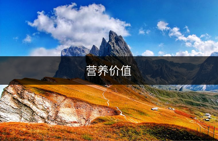 營養(yǎng)價值