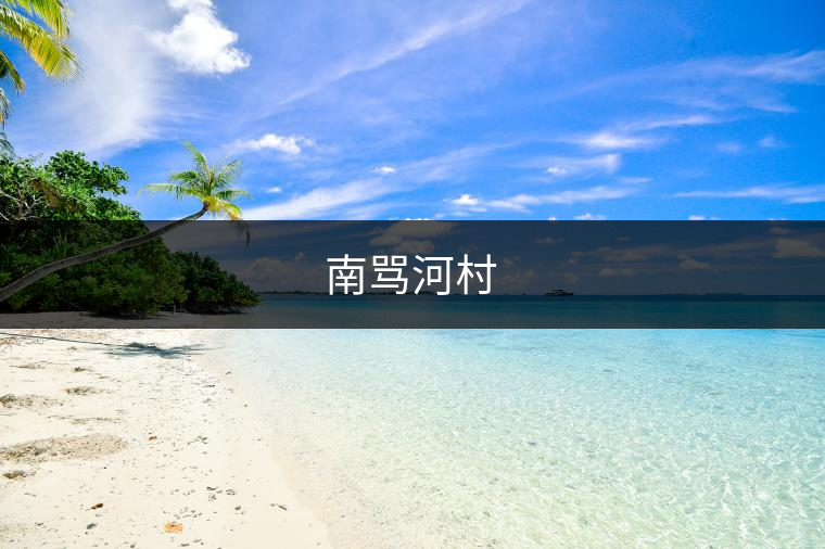 南罵河村