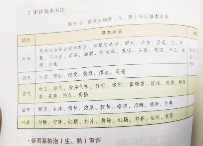 活學(xué)活用 ，一學(xué)就會(huì)的普洱茶口感術(shù)語(yǔ)